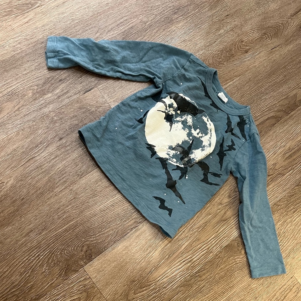 Crewcuts Bat Shirt, Size 2